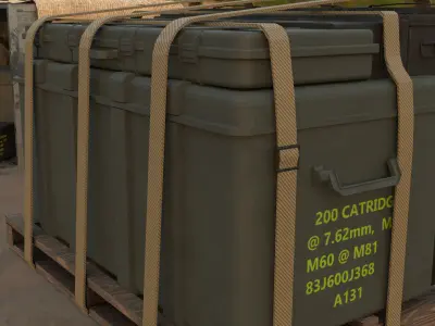 loot crates 3D model