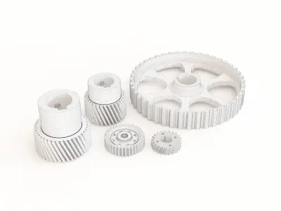 Gear 16 3D model
