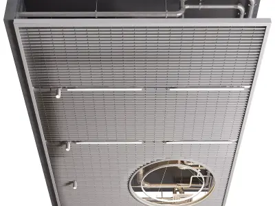Ceiling 07 Low-poly 3D model