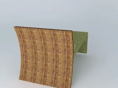 Long chair Free 3D model