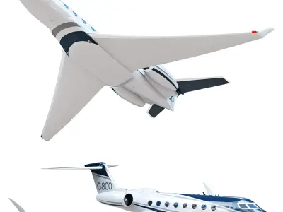Aircraft  G800 3D model
