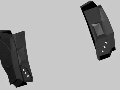 Forearm plate Armour  3D model