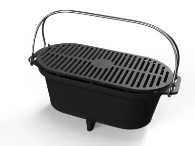 Charcoal Grills Collection 2 3D model