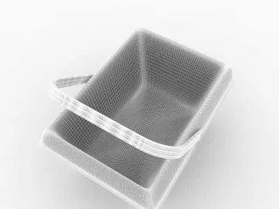 Shopping Basket 3D model