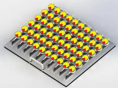 DIAL GAUGE SLOT TRAY Free 3D model