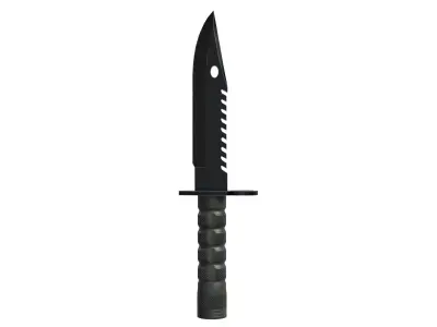 M9 Bayonet - Low Poly Game Ready Low-poly 3D model