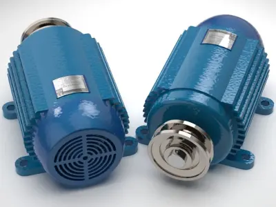 Electric Motor 3D model get