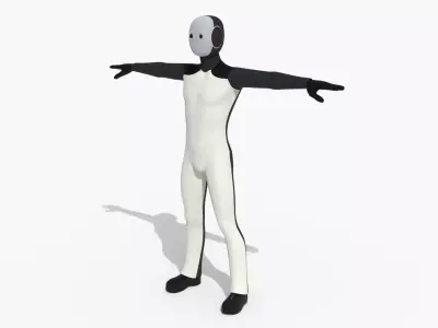 Humanoid Robot 3D model 3
