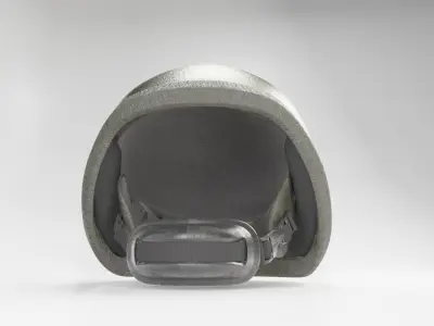 military Combat  helmet 3D model