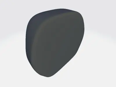 Military Head Component Low-poly 3D model