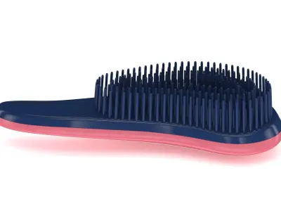 Thru Detangling Brush 3D model