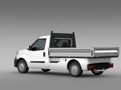 Fiat Doblo Work Up 263 2017 3D model