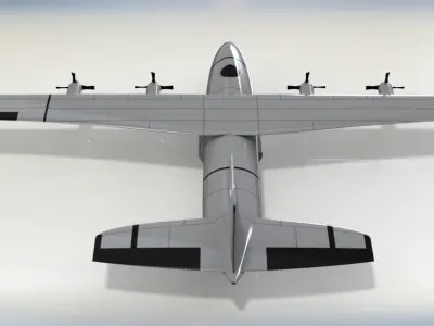 Airplane C17A PUBG  3D model