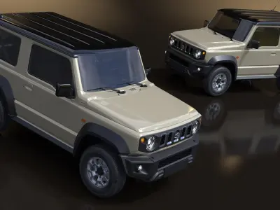  Three Door SUV Suzuki Jimny 2025 Beige 