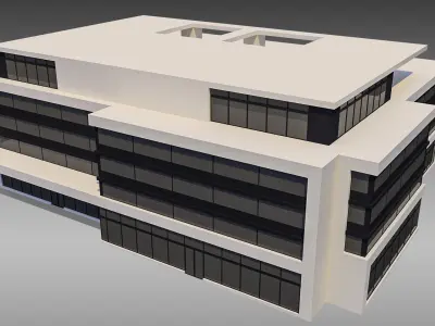 Commercial Building 010 3D model
