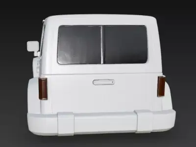 jeep body  3D model