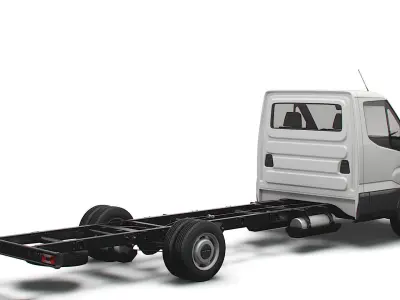 Iveco Daily Single Cab L5 Chassis 2022 3D model