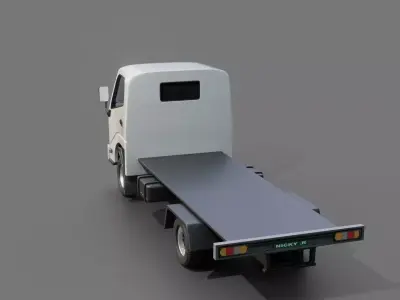 Hino Dutro Cab Chassis 3D model