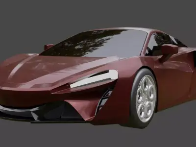 mclaren artura 3D model purchase