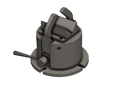 Dispositivo de Fixacao de Tubos Tube Fixing Device 3D model