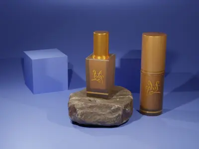 3D cosmetic makeup Foundation  3D model