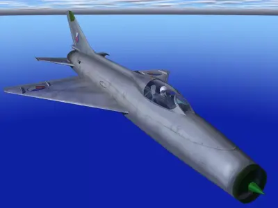 Mig-21 3D model buy