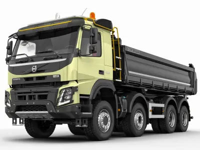 Volvo FMX 2014 3D model