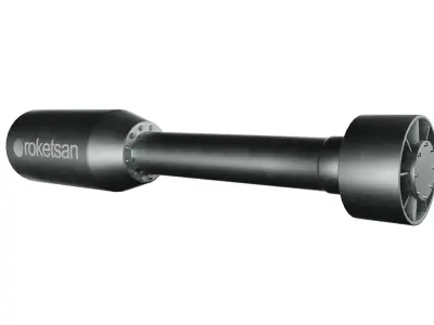 Anti-Submarine Warfare Rocket - Roketsan 3D model