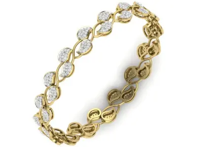 Stylish antique bracelet  3D print model