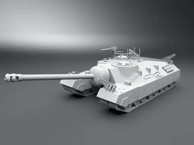 T28 Superheavy Scale model 3D print model