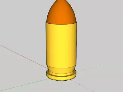 380 acp round Free 3D model