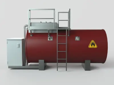 Storage Tank 3D model