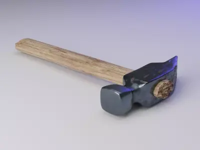 Hammer 3D model 11