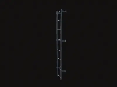 Metal Ladders Low-poly 3D model purchase