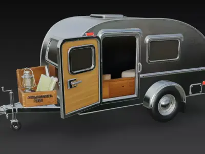 CARAVANA FAMILIAR GRAN ESTILO 12 3D print model