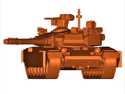 Military Tank Panzer 3D print model