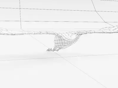 Crane bird 3d model  Low-poly 3D model purchase