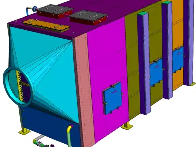 2000H air volume plasma equipment 3D model