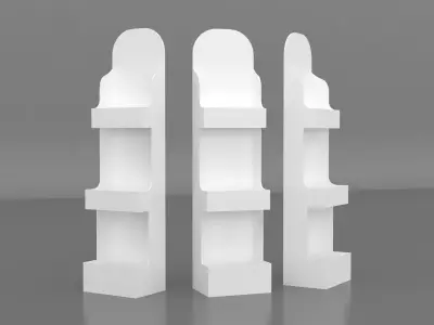 Counter Top Dispaly CTU  Low-poly 3D model