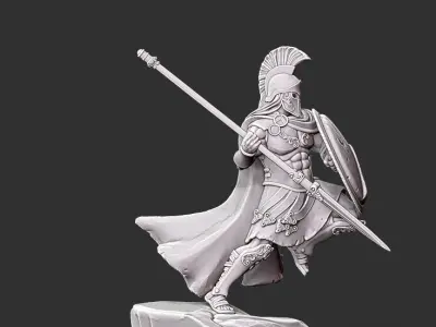 spartan Vanguard V - 35mm scale 3D print model