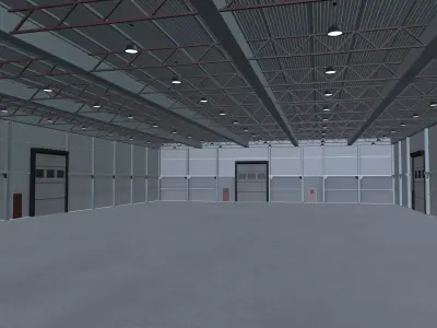Warehouse 3D model shop