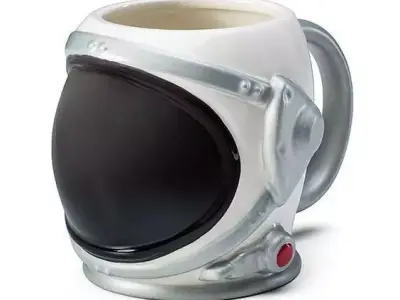 Astronaut helmet pen holder Free 3D print model