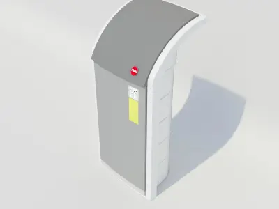 Trash ProfiLine WSB 120 - Hailo 3D model