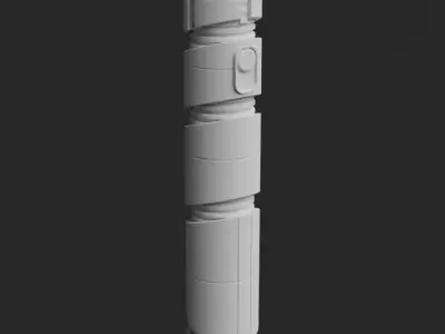Sith Acolyte Lightsaber Free 3D print model