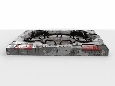 panel scifi 11 3D model