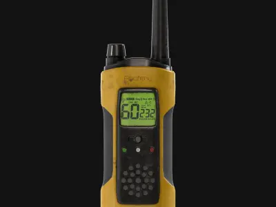 Walkie Talkie Low-poly 3D model