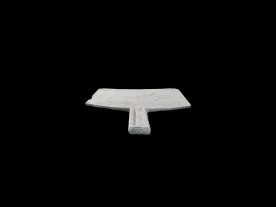 Anydrafts Cement shovel 01 Low-poly 3D model