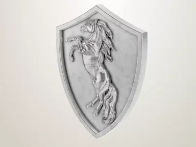 Ferrari Car best 3D horse 3D print model