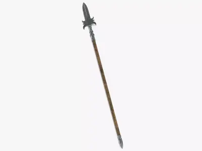Pertuisane 3D model