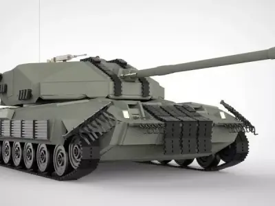 MK-77 Mayan - Battle Ready Version  Low-poly 3D model